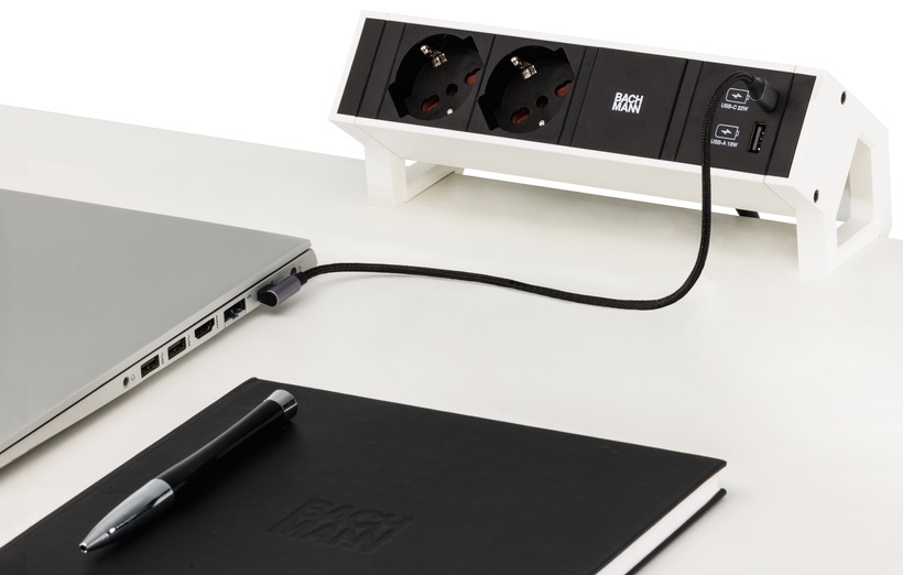 Power Strip 2-way + USB