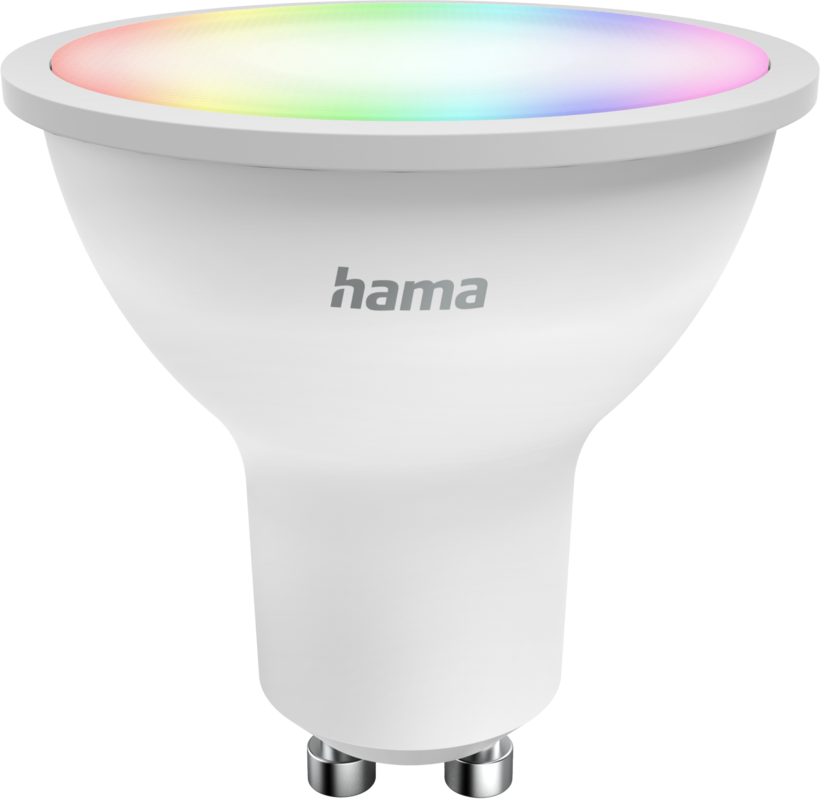 Lampe LED WiFi Hama GU10 RGBW Matter