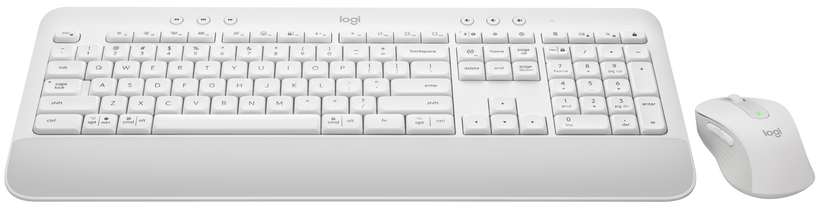 Kit clavier/souris Logitech MK650 blanc