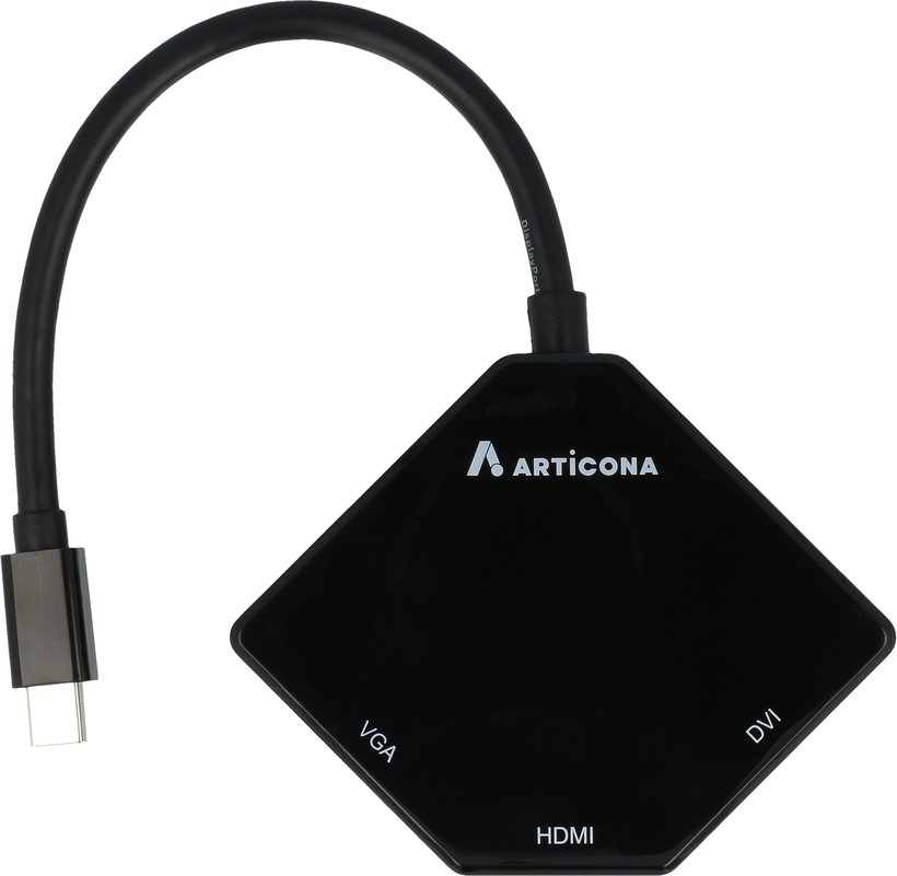 ARTICONA Mini DP-HDMI/DVI-D/VGA Adapter