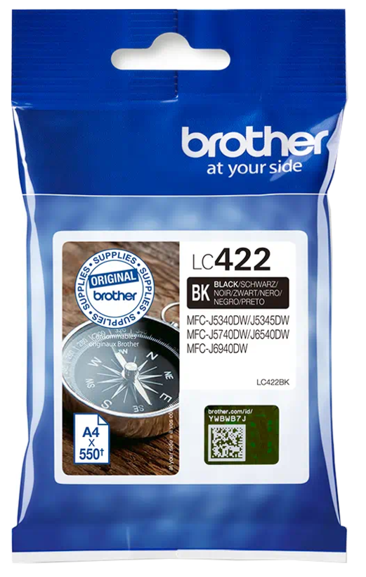 Brother LC-422BK tinta, fekete