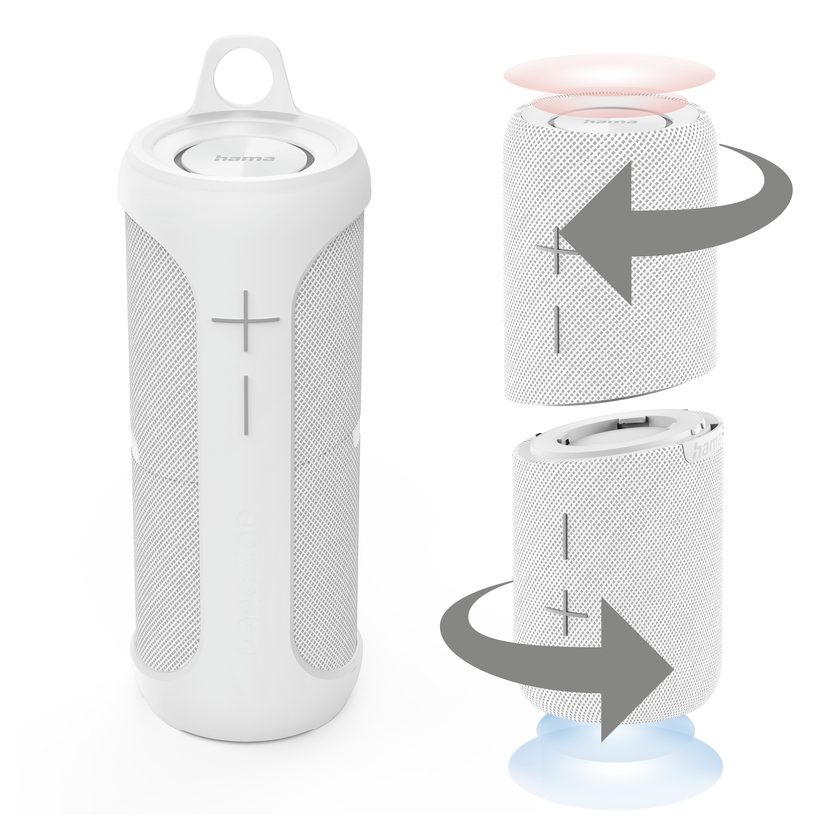 Hama Twin 3.0 Bluetooth Speaker White