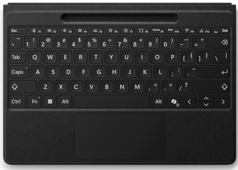 Clavier MS Surface Pro Flex + Slim Pen 2