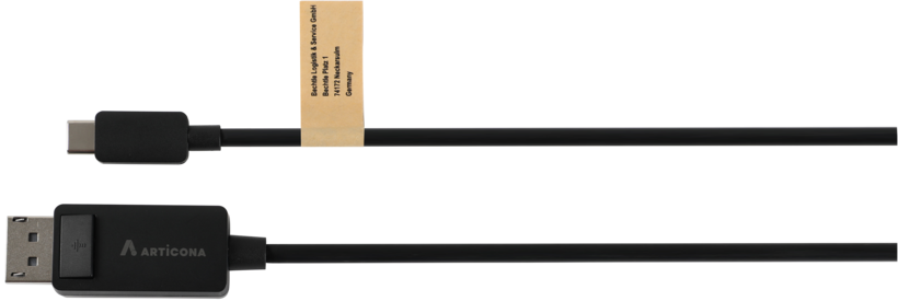 USB-C - DisplayPort m/m kábel 2 m