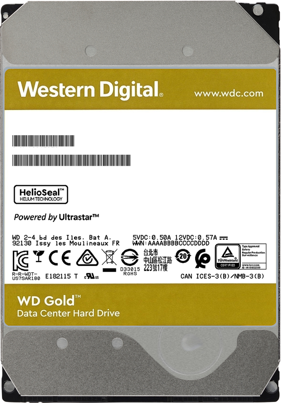 WD Gold 16TB Enterprise Class SATA HDD