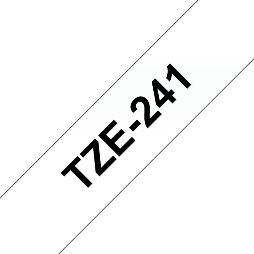 Brother TZe-241 18mmx8m Label Tape White