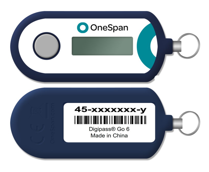 DIGIPASS GO-6 Token Azure (min 5)