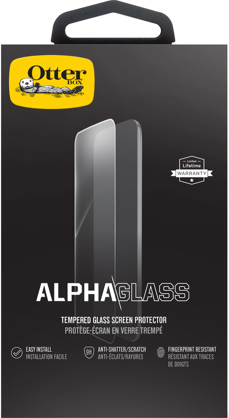 OtterBox Alpha iPhone X/Xs Schutzglas