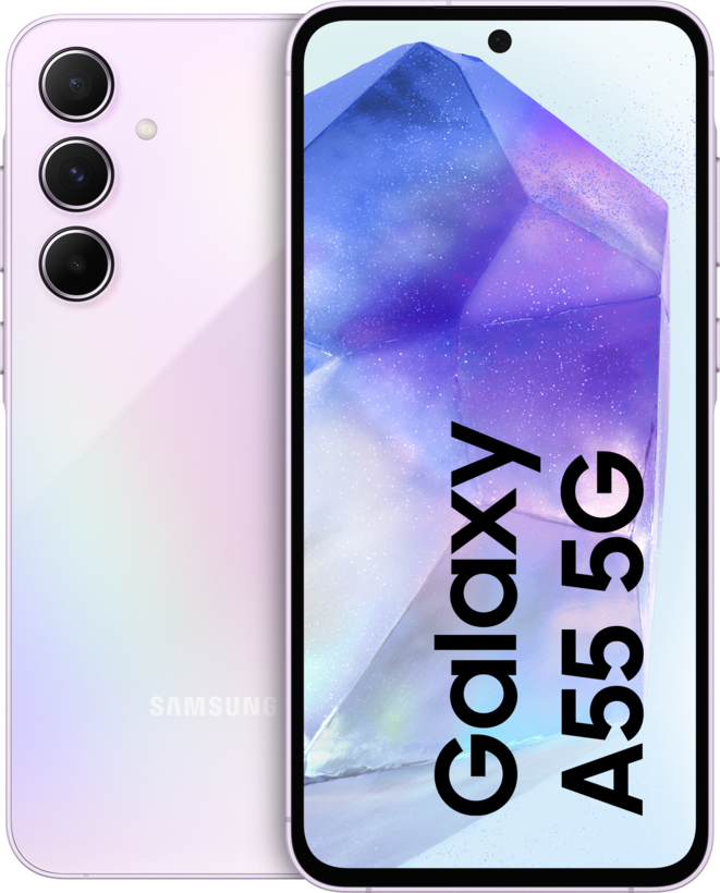 Samsung Galaxy A55 5G 128 GB lilac