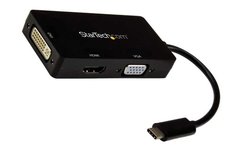 Adapter USB Type-C - HDMI/DVI-D/VGA