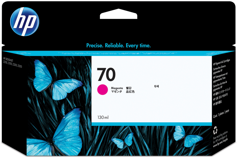 HP 70 Ink 130ml Magenta