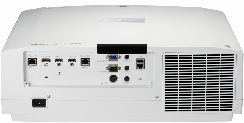 Proyector NEC PA853W sin lente