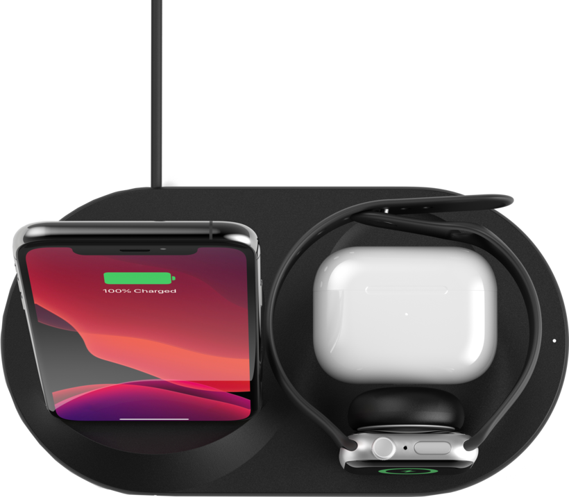 Belkin Boost Charge 3in1 Qi-Ladestation