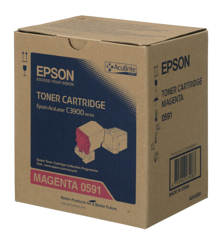 Toner Epson S050591, magenta