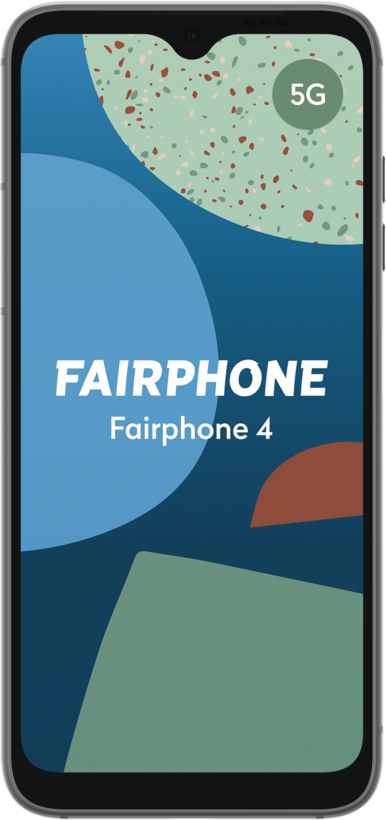 Fairphone 4 256 GB Smartphone grau