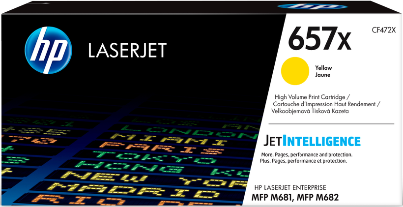 HP 657X Toner Yellow