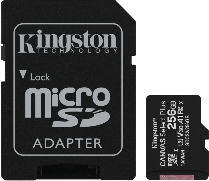 Kingston Canvas Select P microSDXC 256GB