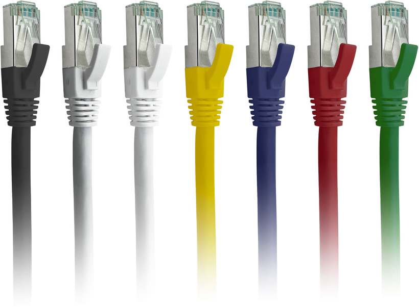 GRS Patch Cable RJ45 S/FTP Cat6a 2m ye