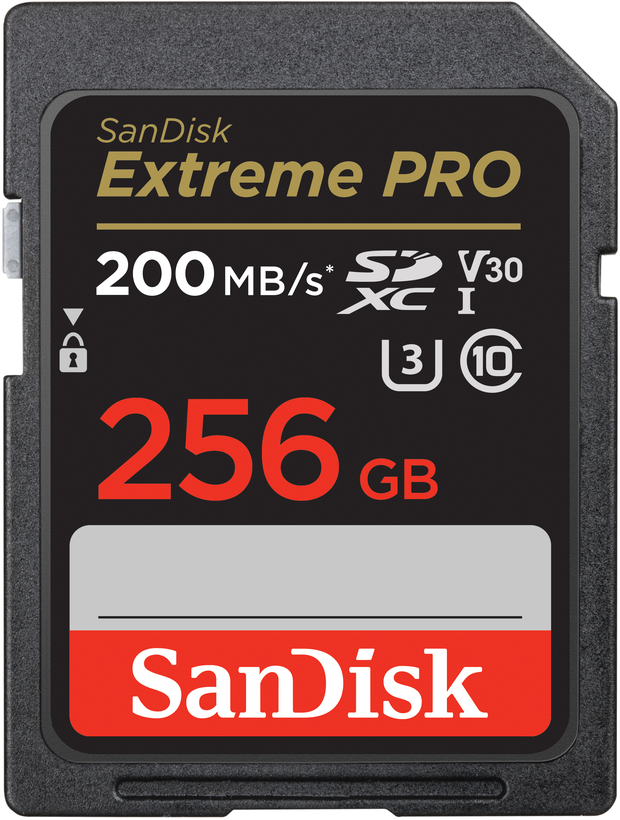 SanDisk Extreme PRO SDXC Card 256GB