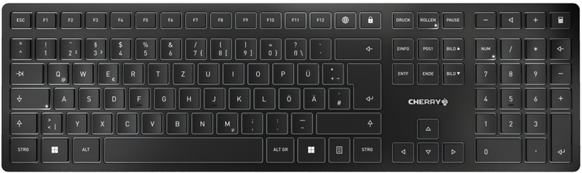 CHERRY KW 9100 SLIM Keyboard Black