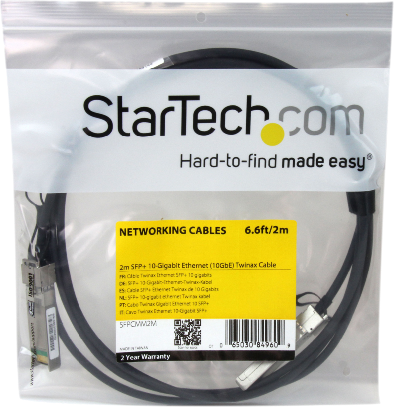 Kabel SFP+ konektor - SFP+ konektor 2m