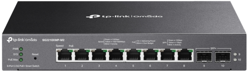 TP-LINK Omada SG2210XMP-M2 Smart Switch