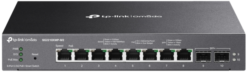 Intel. przeł. TP-LINK Omada SG2210XMP-M2