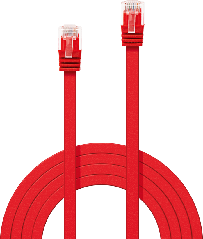 Patch Cable Flat RJ45 U/UTP Cat6 5m