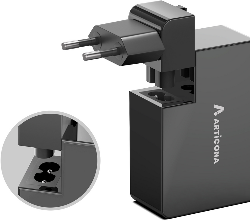 ARTICONA USB-C/A 100W Travel Adapter