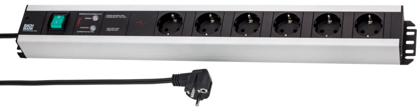 Power Strip 6-way OVP 2m w/ Switch