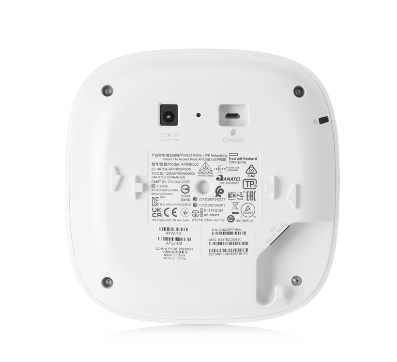 HPE NW Instant On AP22 Access Point