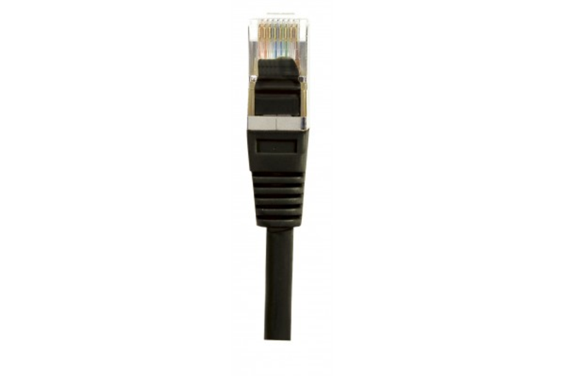 Patch Cable RJ45 S/FTP Cat6 Black 10m