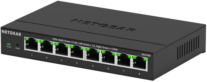 Switch Plus NETGEAR MS308E nn administré