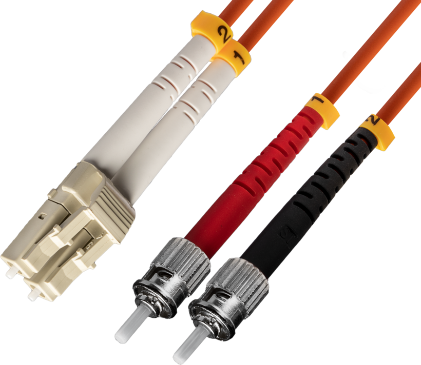 FO Duplex Patch Cable LC-ST 50/125µ 2m
