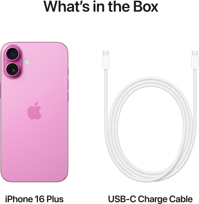 Apple iPhone 16 Plus 512 Go, rose