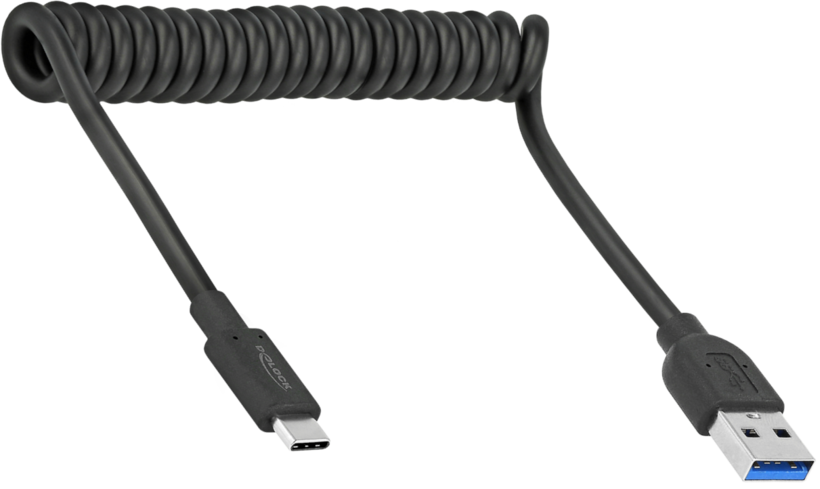 Delock USB-A - C Cable 0.3m