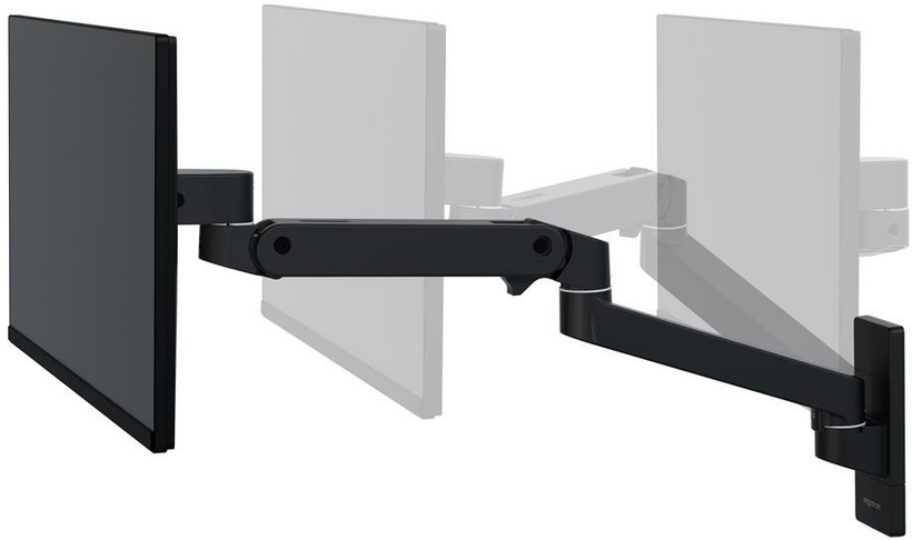 Ergotron LX Pro Wall Monitor Arm Black