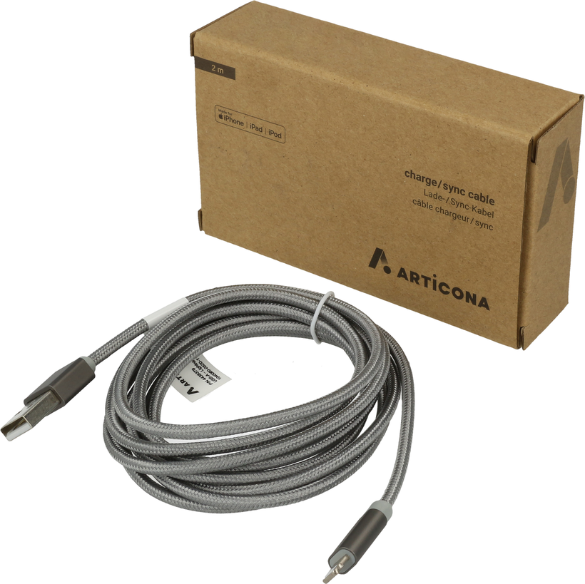 Câble USB ARTICONA type A-Lightning 1 m