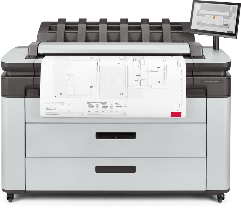 Plotter HP DesignJet XL 3600dr MFP