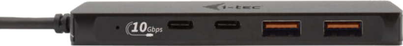 Hub USB-C 3.1 4 porte metallo i-tec