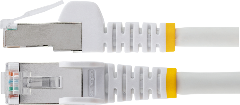 Câble patch RJ45 S/FTP Cat6a 1 m blanc