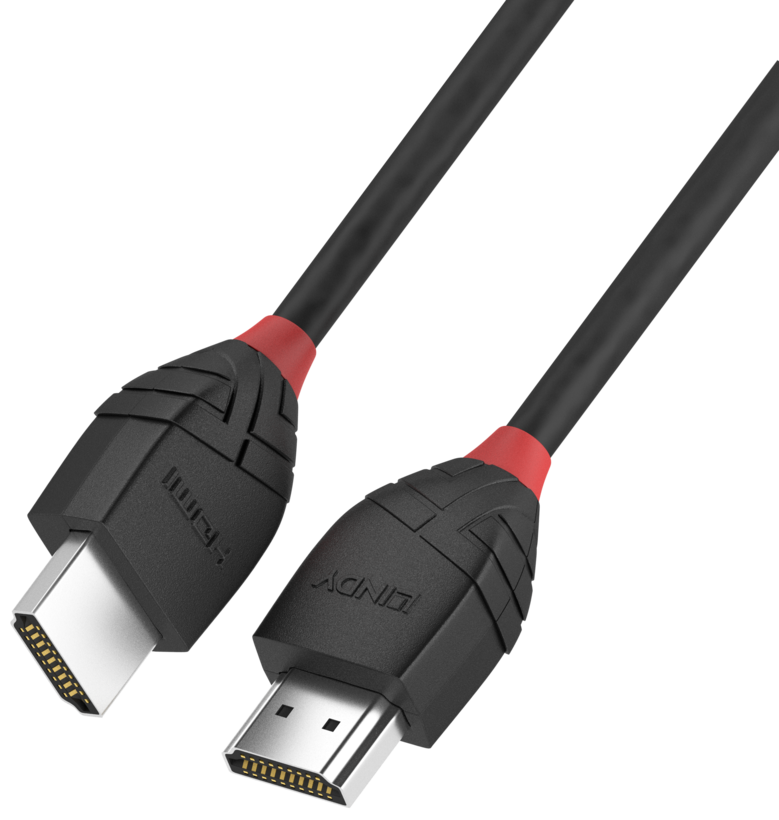 3m High Speed HDMI Cable, Black Line - from LINDY UK