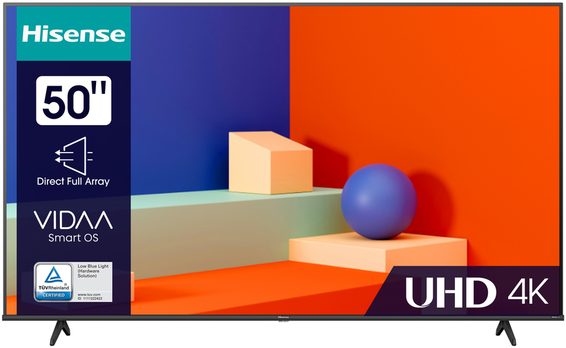 Televisor HISENSE 50 Pulgadas LED Uhd4K Smart TV 50A6K