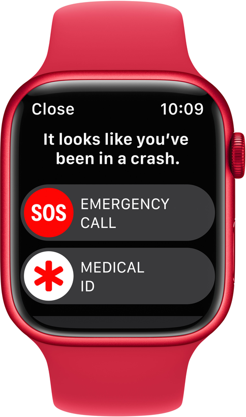 Apple Watch S8 GPS 45mm Alu RED