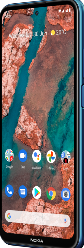 Nokia X20 5G 8/128 GB Smartphone blau