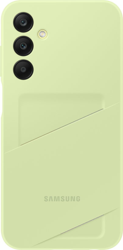 Samsung Galaxy A25 Card Slot Case lime