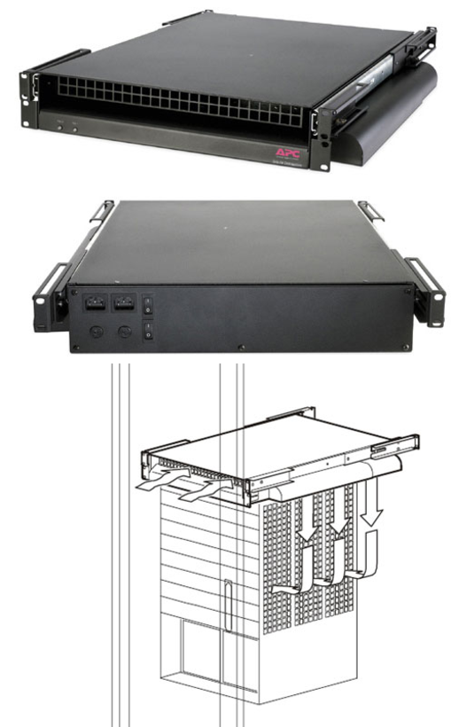 APC Rack Side Air Distribution Unit 2U