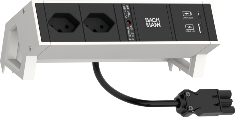 Multiprise x2+USB