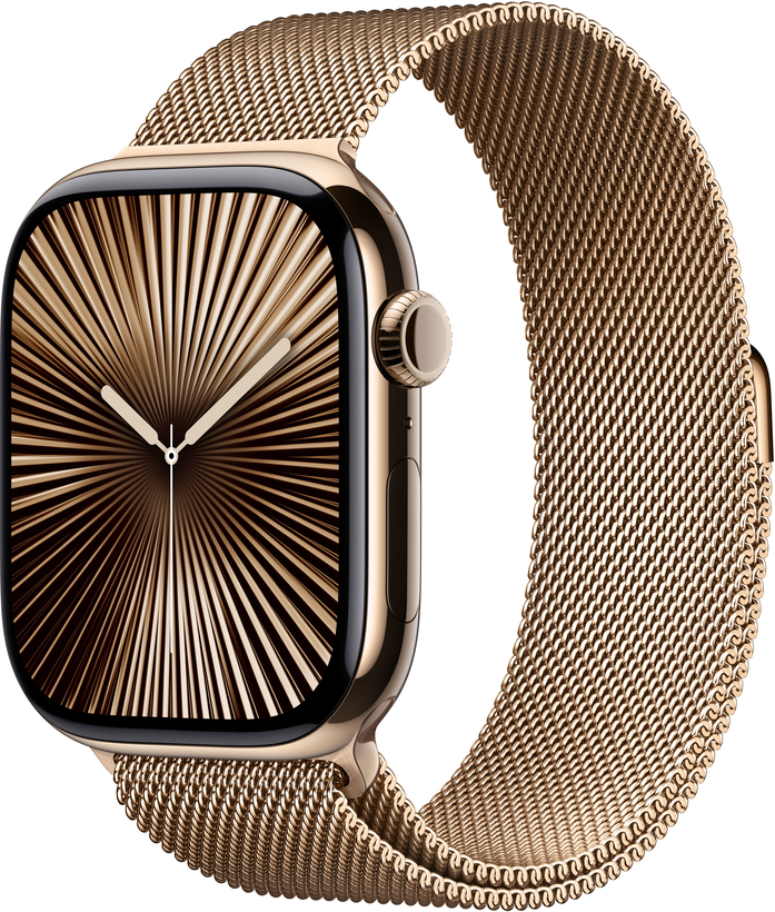 Apple Watch S10 LTE 46mm Titanium gold