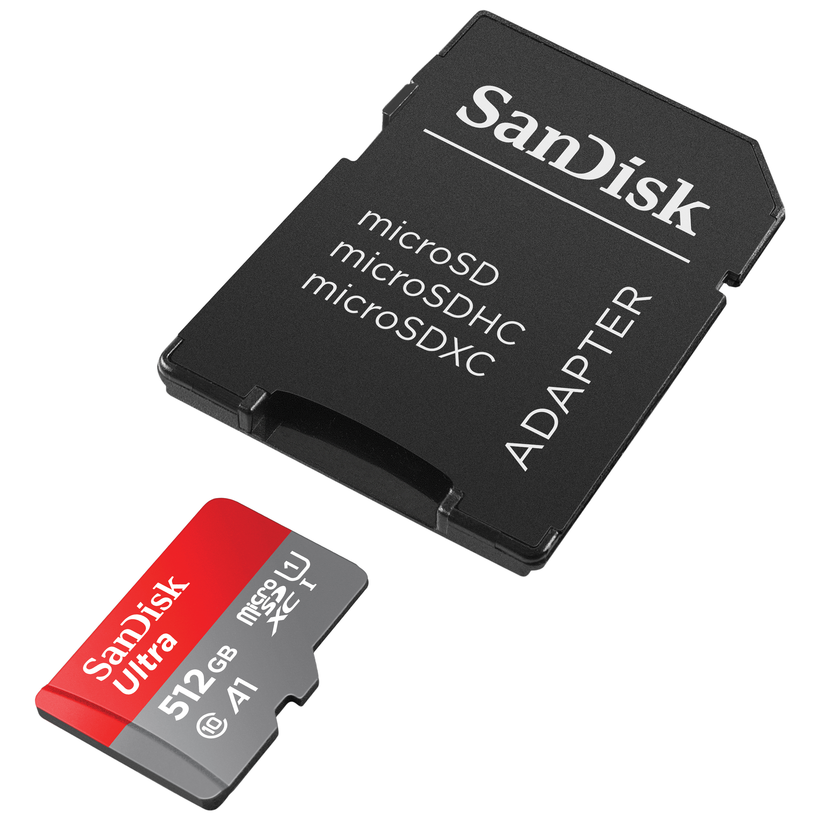 Carte microSDXC 512 Go SanDisk Ultra